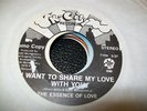 Essence of Love I Want to Share My Love With You K-City Modern Northern Soul 45