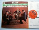 SAX 5260 ED1 BARTOK String Quartets Nos. 1 & 2 The Juilliard String Quartet NM