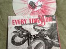 EVERY TIME I DIE gutter phenomenon LP white w/ pink splatter Vinyl #SHR /500