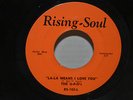 The U-F-O's, La-La Means I Love You / Too Hot To Hold   Rising Soul Funk 45