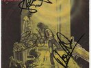 IRON MAIDEN-SIGNED RUNNING FREE-UK PIC SLEEVE-3 BAND MEMBERS