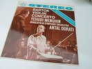 YEHUDI MENUHIN - BARTOK VIOLIN CONCERTO -MERCURY LIVING PRESENCE STEREO LP - NM