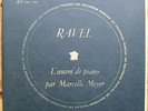 RAVEL piano works MARCELLE MEYER 2LP DISCOPHILES FRANCAIS DF 100-101 NO RESERVE