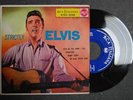 Elvis Presley 45 EP Italy strictly hardcover blue label first press. 2000 copies