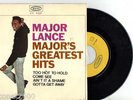 MAJOR LANCE - Major´s Greatest Hits, EP RARE SPAIN PRESS 1965 EX+ NORTHERN SOUL