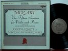 Vanguard SRV 262-4 Mozart Violin Sonatas, Vol I Szigeti, Horszowski 3 disc box