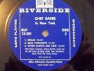 Chet baker in New York on Riverside