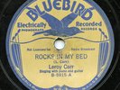 Rare Pre-War Blues 78 - Leroy Carr - Rocks In My Bed - Bluebird # B-5915 - HEAR