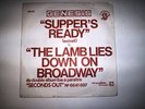 RARE DISQUE 45T GENESIS SUPPER'S READY - THE LAMB LIES DOWN ON BROADWAY