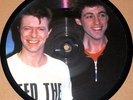 DAVID BOWIE BOB GELDOF 7 Picture Disc 45 Pic Disk Rare UK Promo Test Pressing PD