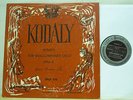Janos Starker - KODALY Sonata for Unaccompanied Cello - Period SPLP 510