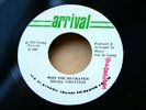 ISRAEL VIBRATION-Why You So Craven-/JA ’82 ARRIVAL (A 004) killer 7” ORIGINAL