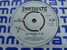 The Masterminds - She Belongs To Me 1965 UK 45 IMMEDIATE