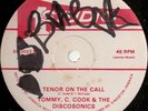 12 INCH / TOMMY MCCOOK & THE DISCOSONICS / TENOR ON THE CALL / STUDIO 1 / LISTEN