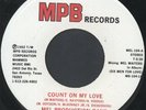 MEL PRODUCTION BAND: Zodiac / Count On My Love (rare soul vinyl 45)