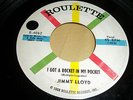JIMMY LLOYD: I GOT A ROCKET IN MY POCKET 1958 Roulette Jerry Lee Lewis sound VG