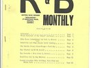 R&B MONTHLY MAGAZINE No1 1964 ORIGINAL RARE SOUL BLUES