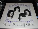 QUEEN KEEP YOURSELF ALIVE RARE LP WITH WHITE LABEL. LIVE NEAR MINT