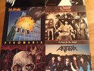 13x hard rock / metal vinyl LP original 1980s GNR Crue Aerosmith Anthrax