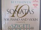 JOSEPH SZIGETI & CLAUDIO ARRAU BEETHOVEN 10 SONATAS ORIG VANGUARD 4-LP BOX SET