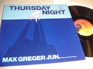 MAX GREGER JUN. Thursday Night LIBRARY Orig German LP  Catch-Up  NM