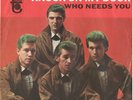 GREEN BEANS--GARAGE PICTURE SLEEVE + 45 on TOWER--(KNOCK ON MY DOOR)--PS--PIC
