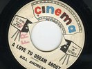 RARE POPCORN  ORIGINAL 1ST Issue  BILL ANDRESS  A LOVE TO DREAM ABOUT    CINEMA