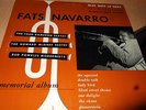 FATS NAVARRO : MEMORIAL ALBUM RARE ORIGINAL 10