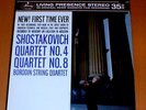 AUDIOPHILE MERCURY STEREO SR90309 SHOSTAKOVICH QUARTETS 4 & 8 BORODIN NM RFR 1/1