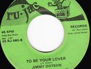DEEP SOUL 45 RPM - JIMMY DOTSON on RU-JAC RECORDS