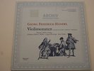 G. F. Handel Violin Sonatas Violinsonaten Eduard Melkus DGG Archiv Mint 2LP