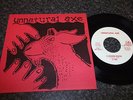 UNNATURAL AXE 3 Chord Rock EP ORIGINAL Punk HC KBD Varulven LEWD Weirdos GERMS