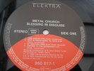 Metal Church BLESSING IN DISGUISE EU  LP 1ST PRESS  UNPLAYED AND 100% MINT