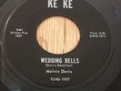 Melvin Davis   Wedding Bells / It's No News  popcorn northern soul 45