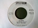 northern soul funk 45 BILLY SHA-RAE i'm gone  HEAR spectrum  VG++