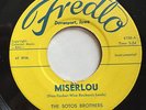 THE SOTOS BROTHERS MISERLOU / LITTLE LILA RARE FREDLO LABEL DAVENPORT IOWA GOOD