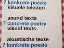 AVANT GARDE/POETRY Concrete Poetry ORIG Private Rec HOL-1970 LP NM