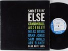 CANNONBALL ADDERLEY Somethin' Else BLUE NOTE 1595 LP mono W. 63rd