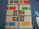 U2 PAC 3 4 7 INCH SINGLES IN MINT CONDITION CBS RECORDS CAT#7024,7022,7023,4727
