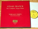 CESAR FRANCK Complete Organ Works 4 LP TORVALD TOREN audiophile PROPRIUS Lyricon