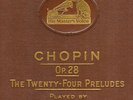 RED ELECTRIC HMV SET: ALFRED CORTOT PLAYS CHOPIN PRELUDES (1934)