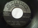 DELROY WILSON - SOMEBODY HAS STOLEN MY GIRL  STUDIO ONE LABEL 1.st press  45