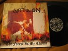 SATYRICON / ENSLAVED split ORIG VINYL LP  burzum mayhem darkthrone