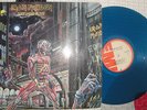 COLOMBIA BLUE COLORED IRON MAIDEN SOMEWHERE IN TIME LP