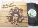 The Wailers LP Burnin' Bob Marley 1st Press Near Mint Vinyl Record Reggae
