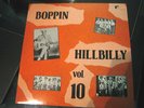 Rare Hick Rockabilly lp - Various - Boppin' Hillbilly Vol.10 White Label Deleted