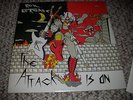 ROK BERGADE THE ATTACK IS ON HYPER RARE PRIVATE METAL VINYL 1983..AMAZING 