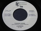 Carmen   Throw Down   Presents   Detroit   modern soul / boogie funk 45 HEAR ?