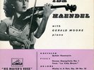 HMV 7EP7040 - Violin Recital - Kreisler etc. - Ida HAENDEL - Gerald MOORE - RARE
