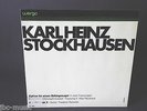 STOCKHAUSEN LP - ZYKLUS FÜR SCHLAGZEUGER- RZEWSKI - AVANT - WERGO / 187